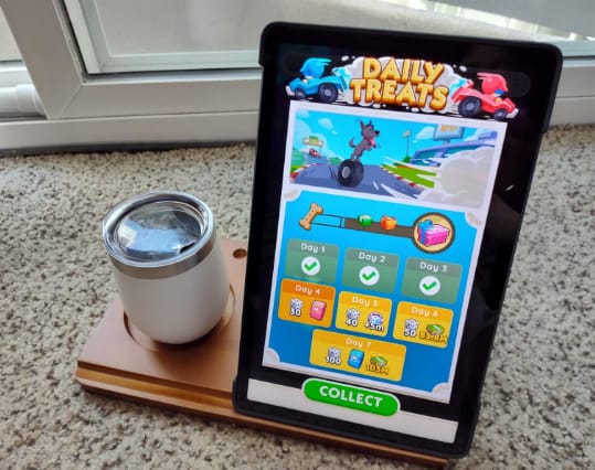 Customer photo review of soporte 2 n 1 liso