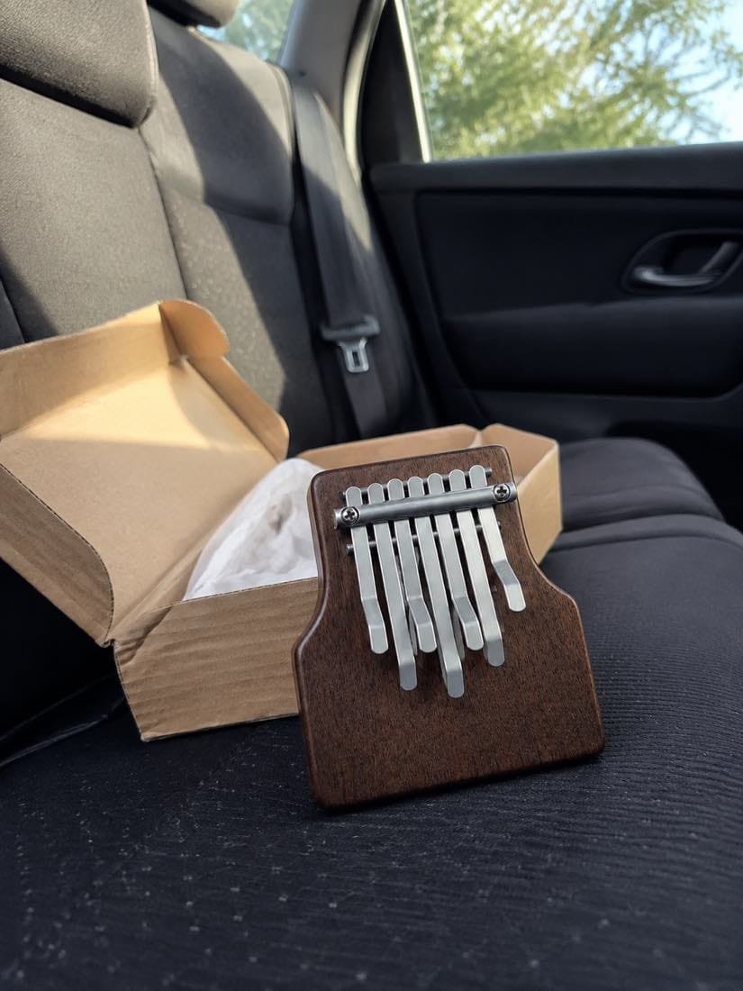 Customer photo review of Kalimba 7 Tasten - Walnussholz, für Kinder ab 3