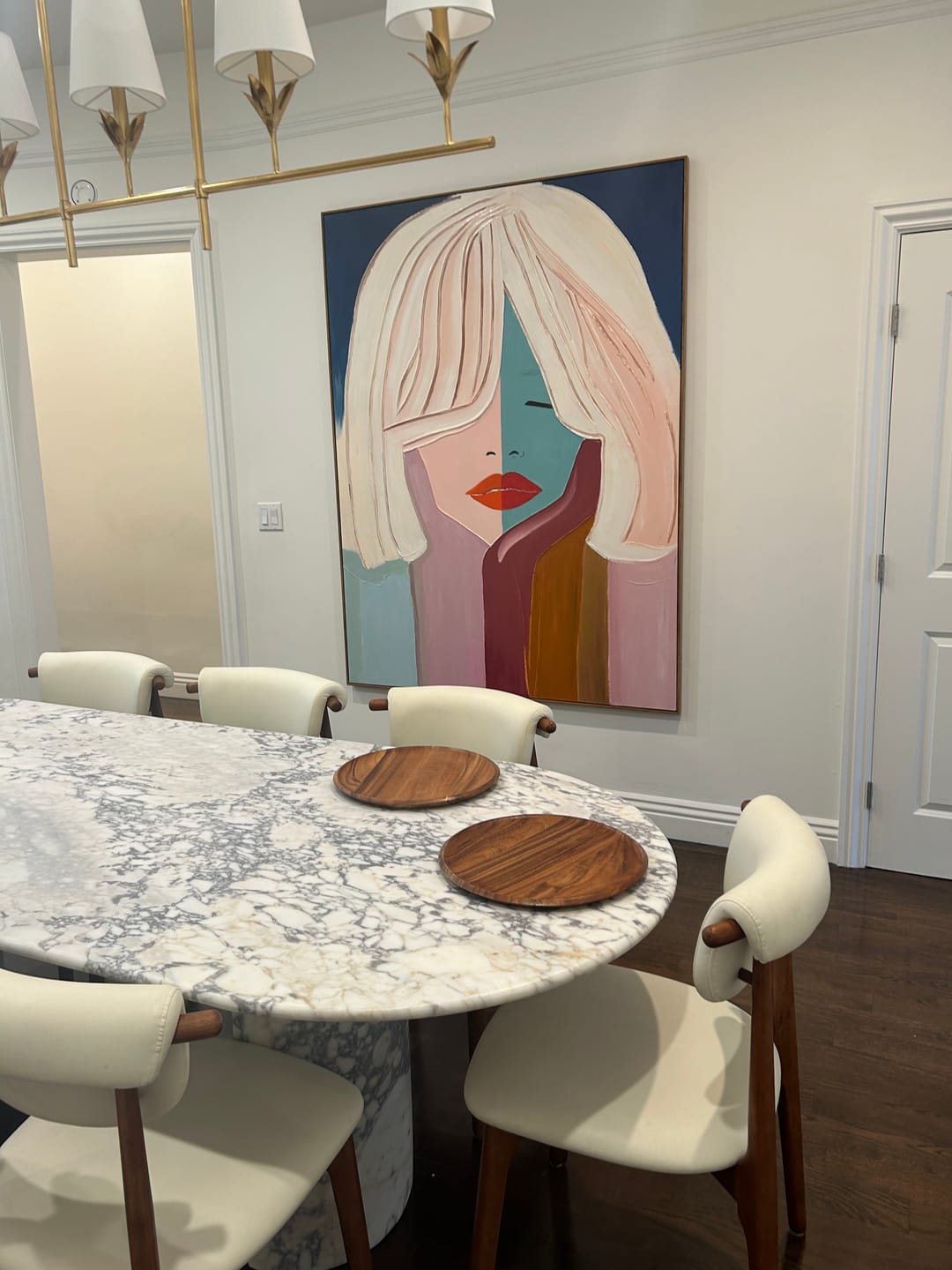 Customer photo review of Plaster Art Texture Painting #SG257
