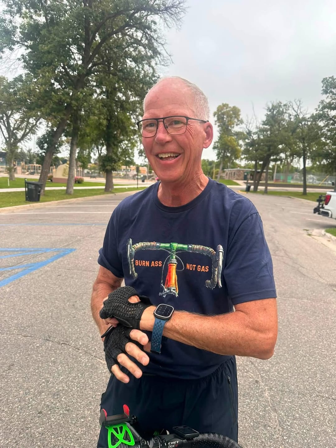 Customer photo review of Burn Ass T-Shirt