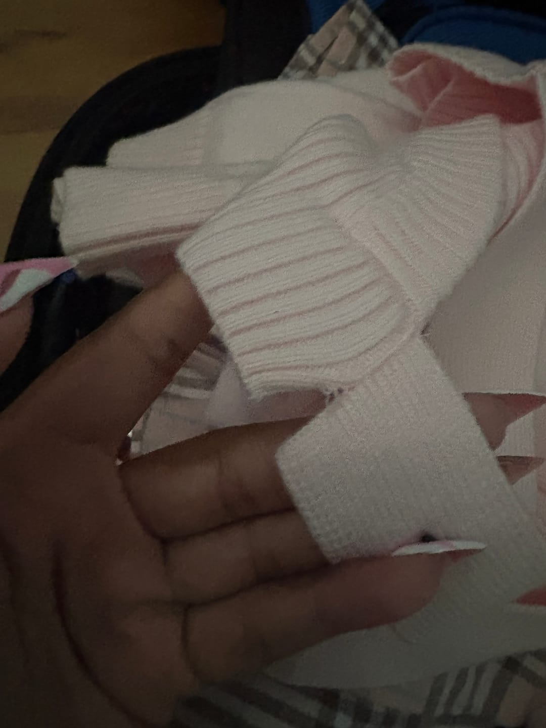 Customer photo review of Ballet Knit Wrap Cardigan