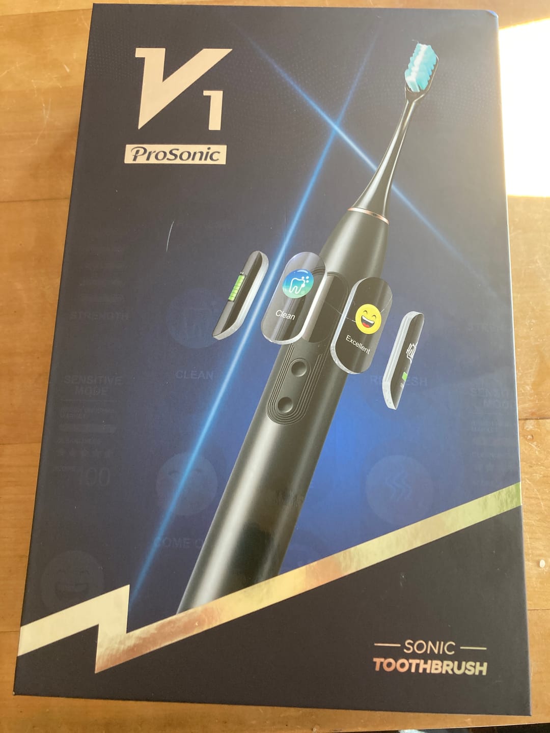 Customer photo review of Oryzom ProSonic V1 — Professionelle Zahnreinigung mit Schalltechnologie für glattere Zähne und optimale Mundhygiene