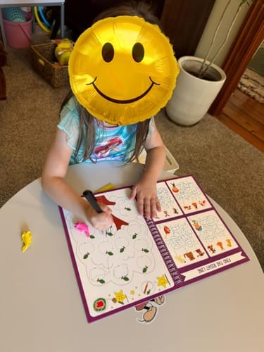 Customer photo review of LumoTrace™ Workbook: Give your child a head start