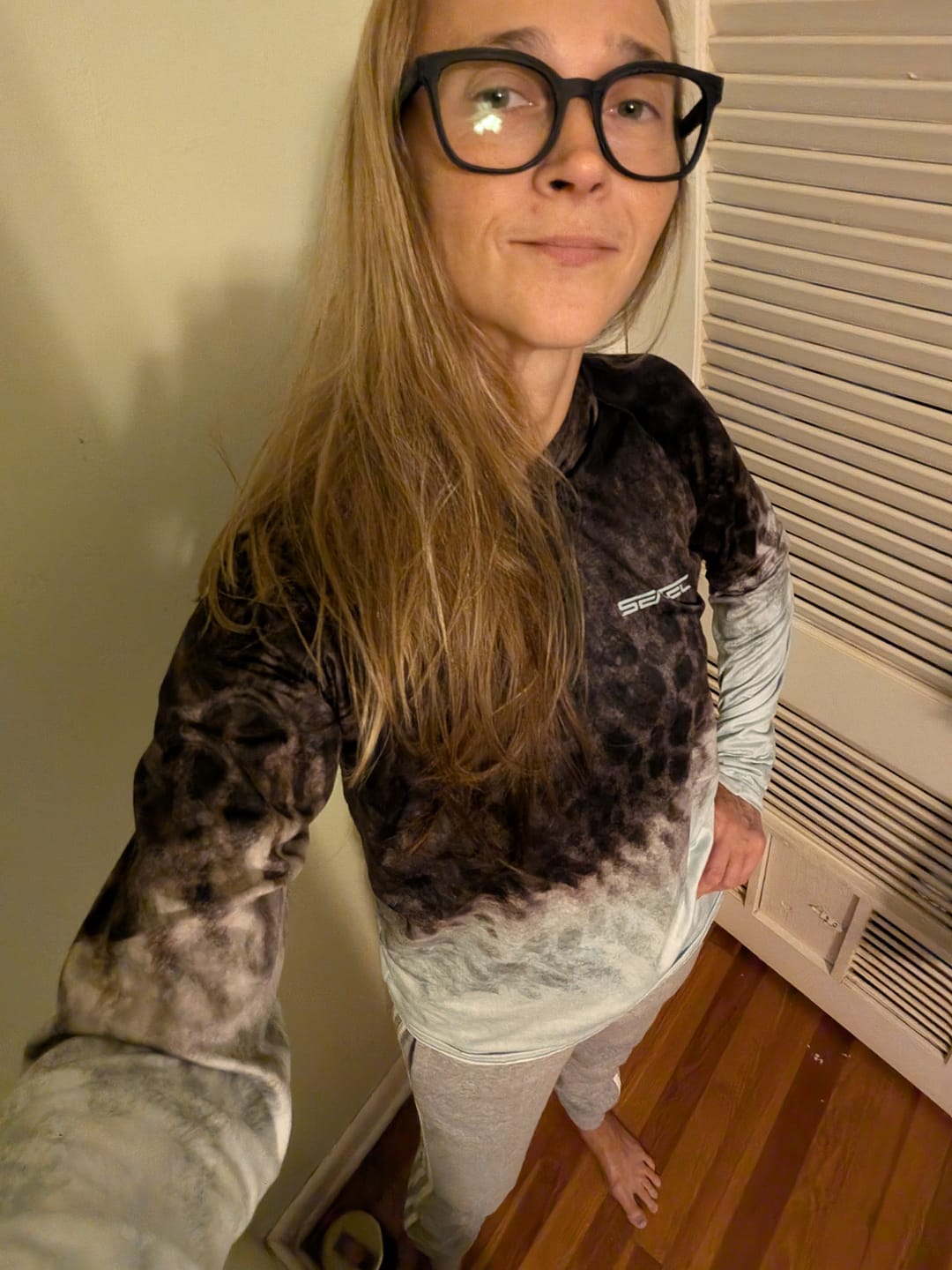 Customer photo review of Tiger Shark Sport Tec Hooded Long Sleeve – Men's