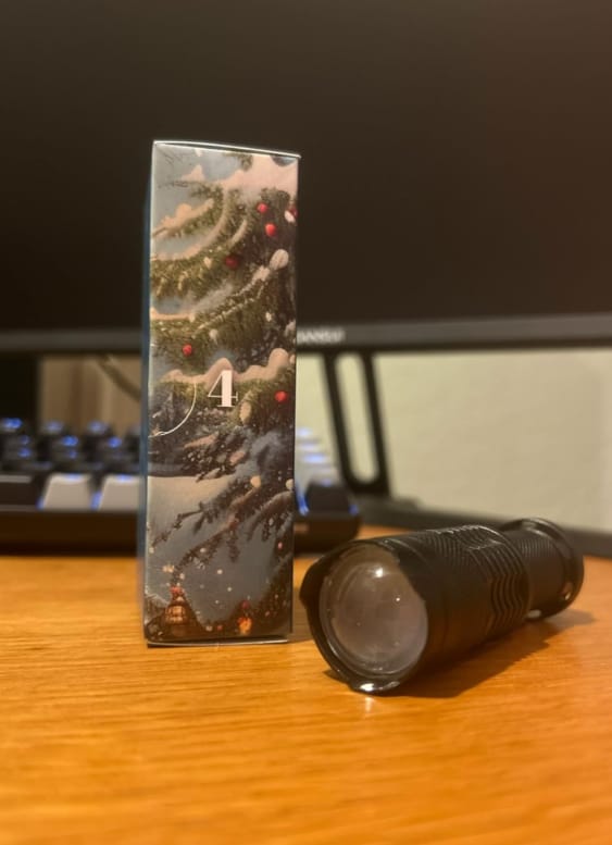 Customer photo review of Outdoorsman Advent Calendar