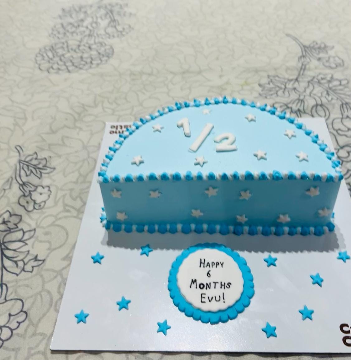 Customer photo review of Halfway there Cake