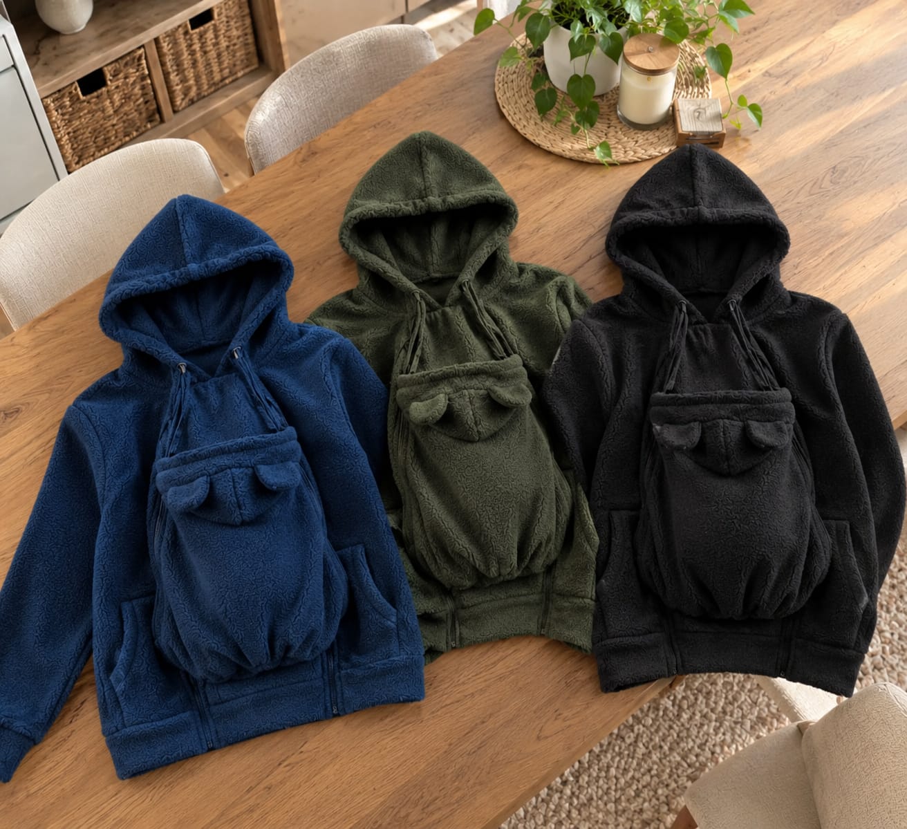 Customer photo review of Teddywrap — Sudadera Portabebés 2 en 1