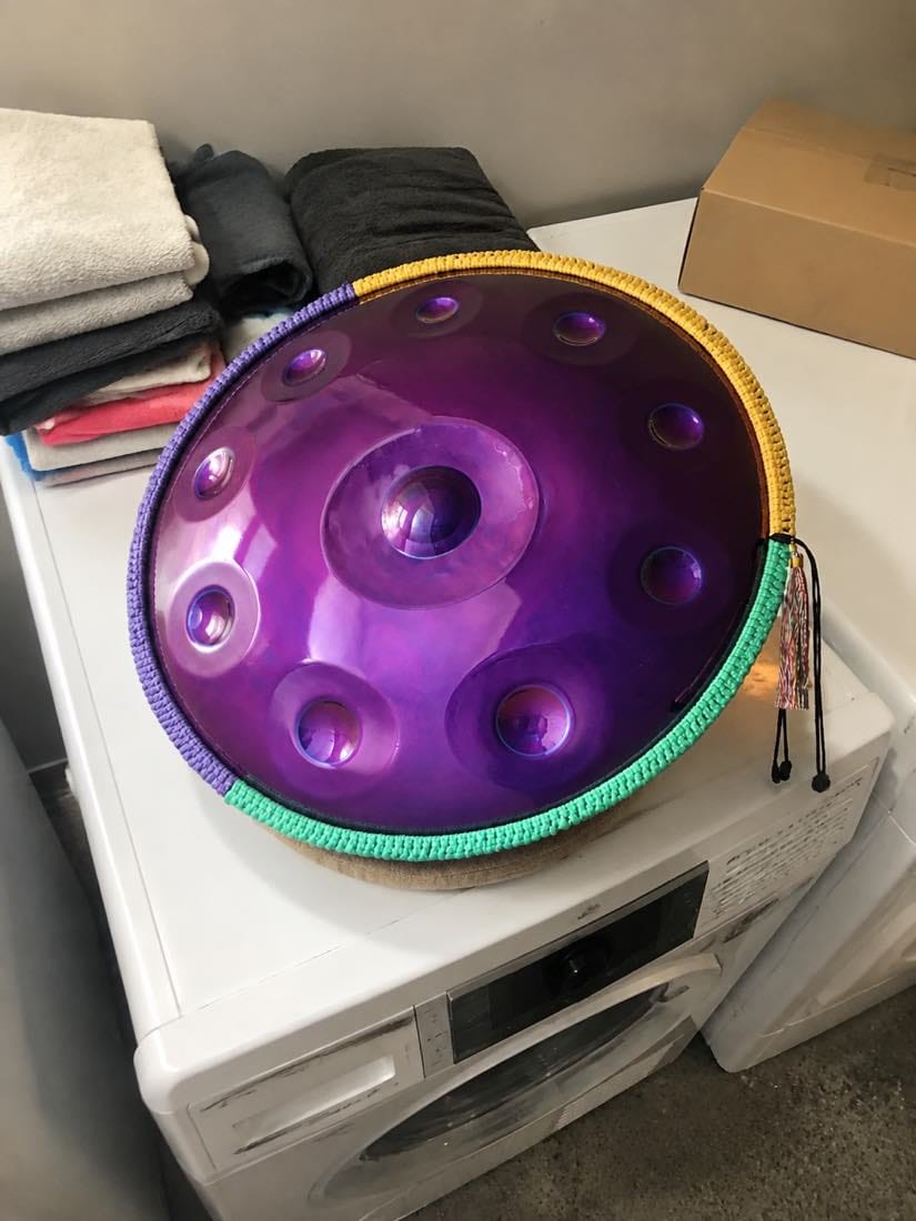 Customer photo review of Handpan Kurd D-Moll 10 Noten - Violett