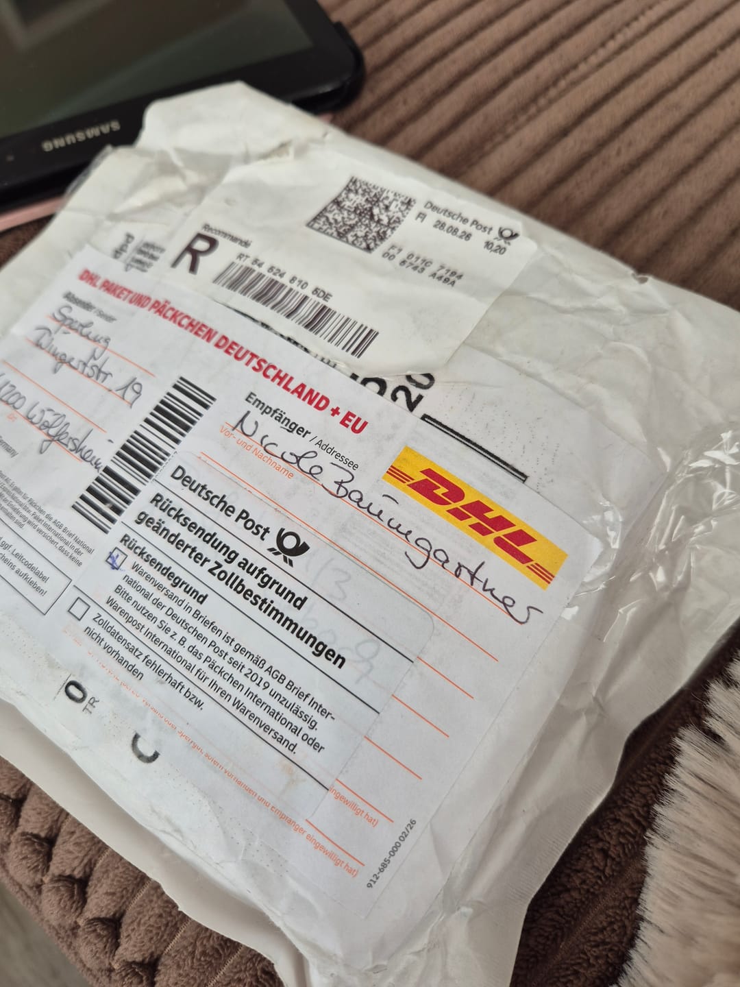 Customer photo review of Turmalin Halskette - Natursteine