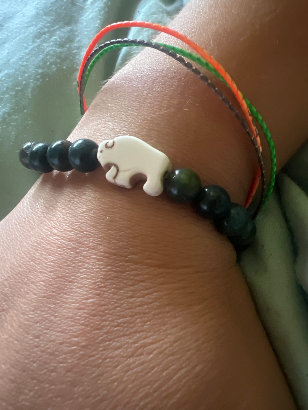 Customer photo review of The Mystery Bracelet
