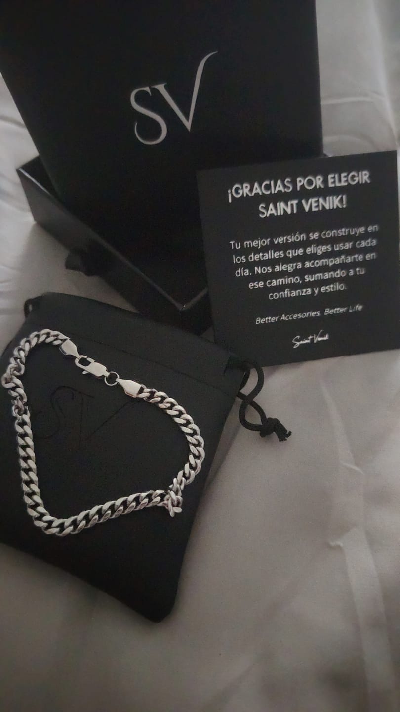Customer photo review of Pulsera Miami Cuban 5mm