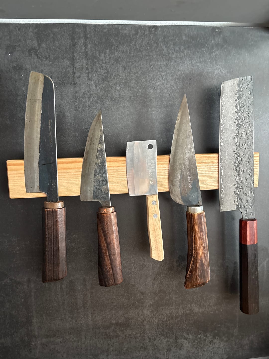 Customer photo review of Magnet Messerleiste CULTRO aus Holz