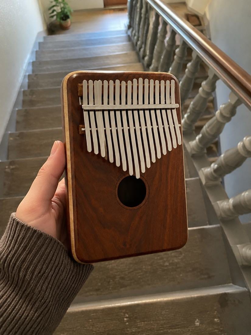 Customer photo review of Kalimba 17 Tasten - Rotes Sandelholz