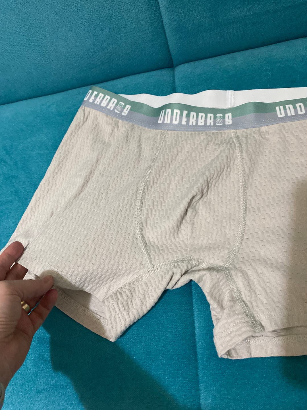 Customer photo review of Underbros Antibakteriyel Nefes Alabilir Erkek Boxer
