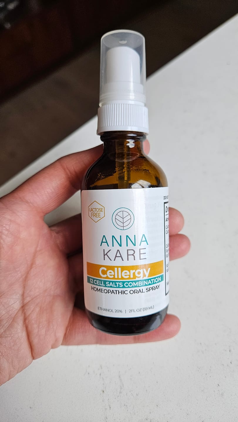 Customer photo review of Cellergy - 12 Cell Salts Combination - 60 ml
