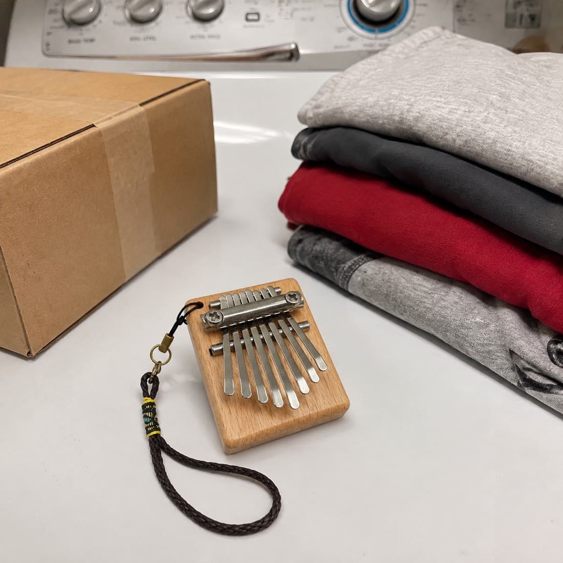 Customer photo review of Kalimba 8 Tasten - Walnussholz, Mini