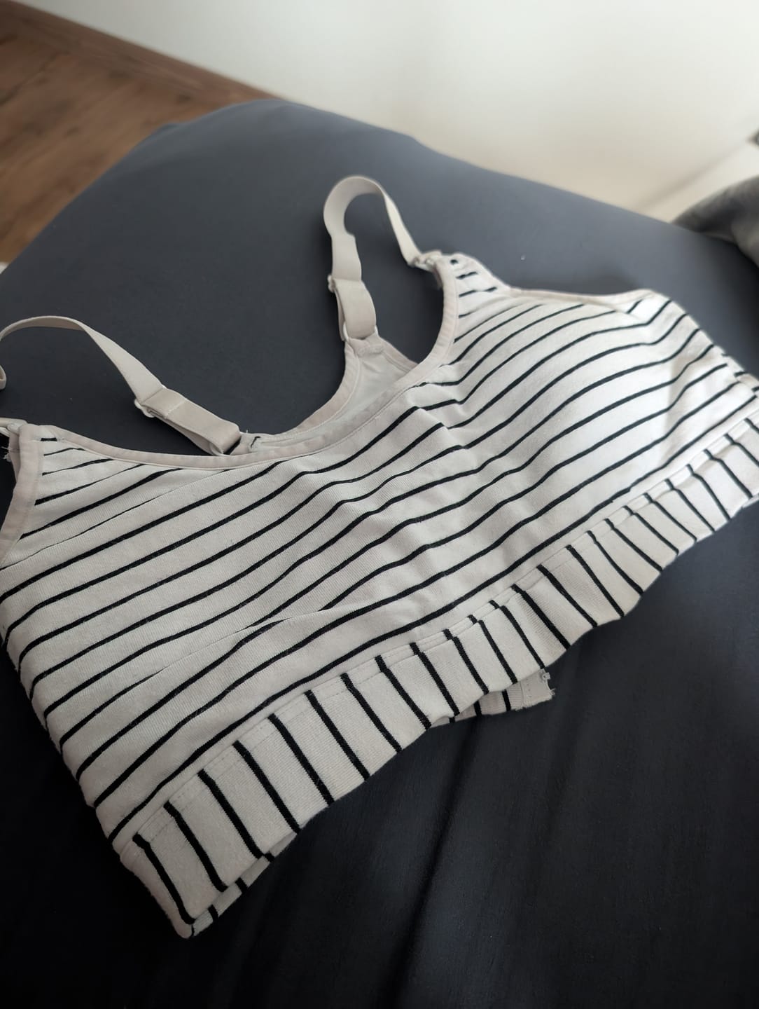 Customer photo review of Dorset Active Nursing Bra