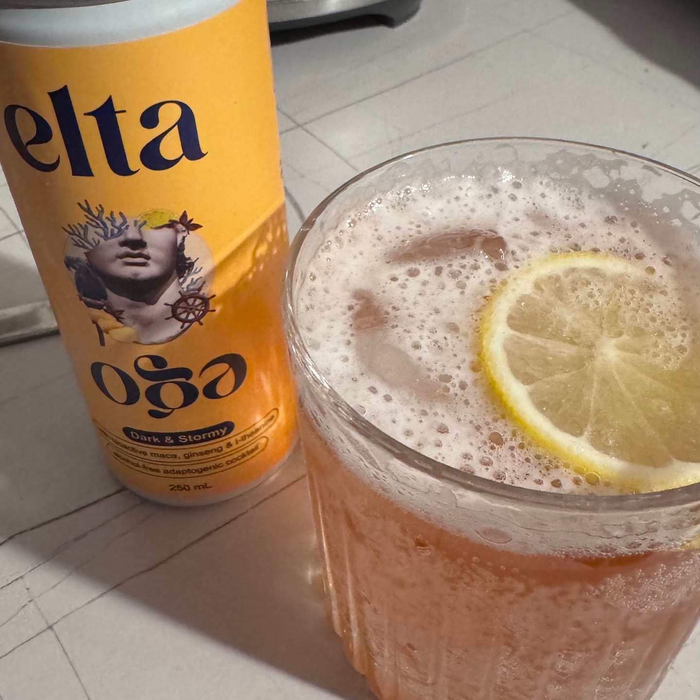 Customer photo review of Dark & Stormy (250ml can)