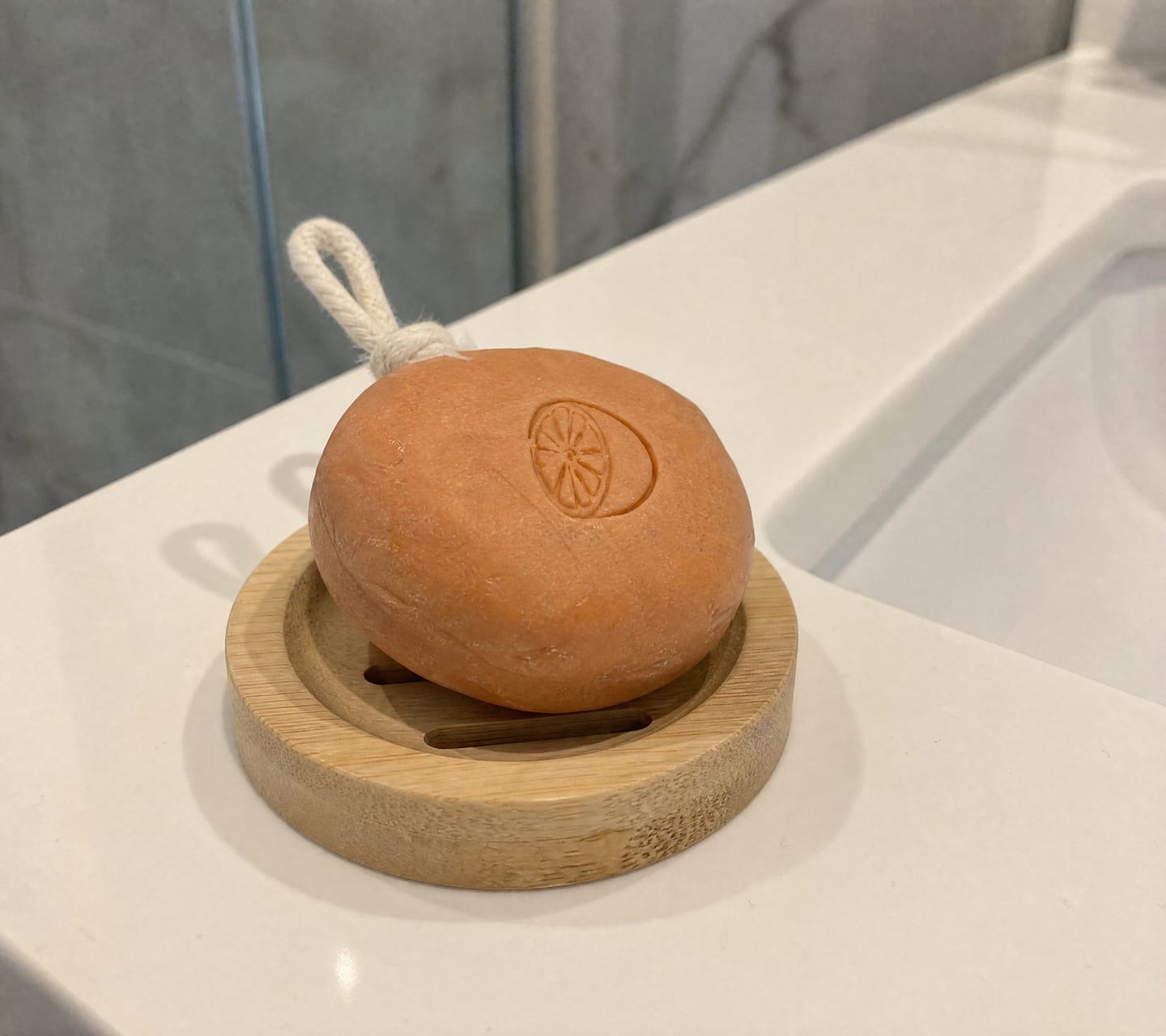 Customer photo review of Jabón Artesanal Exfoliante · Molienda En Frío