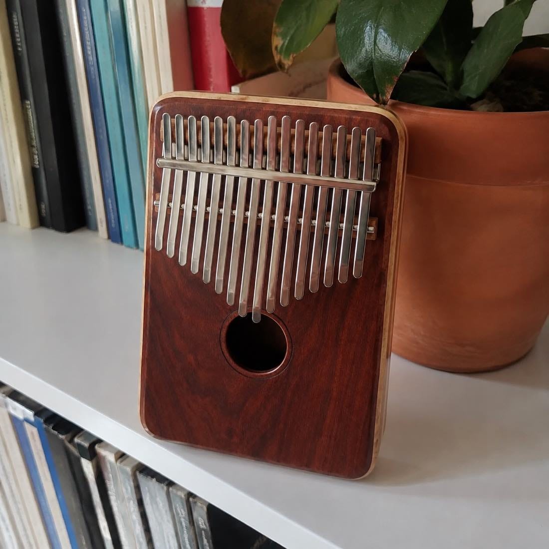 Customer photo review of Kalimba 17 Tasten - Rotes Sandelholz