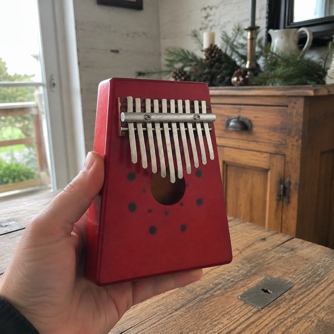Customer photo review of Kalimba 10 Tasten - für Einsteiger
