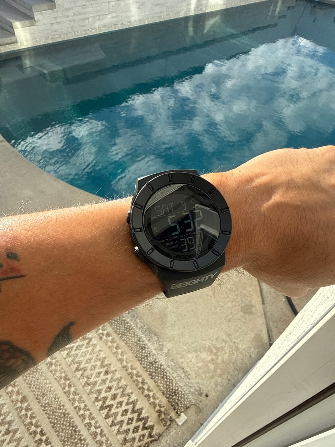 Customer photo review of 80Eighty® + Rockwell® Coliseum Watch