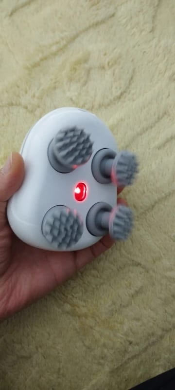 Customer photo review of Electric Hair & Scalp Massager