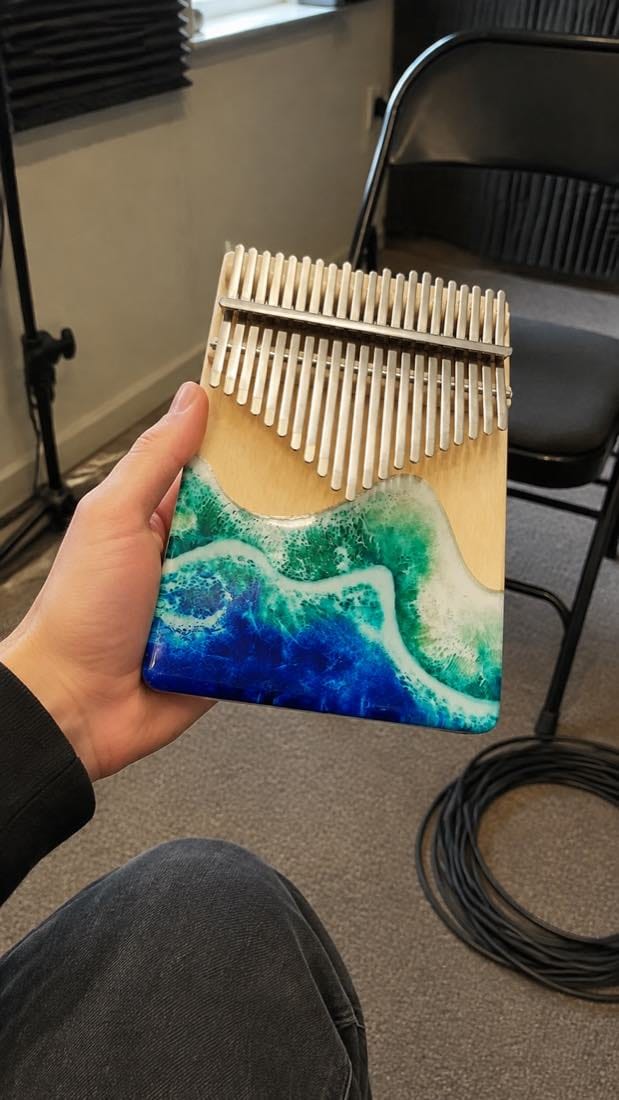 Customer photo review of Kalimba 17 Tasten - Epoxidharz, Idiophon