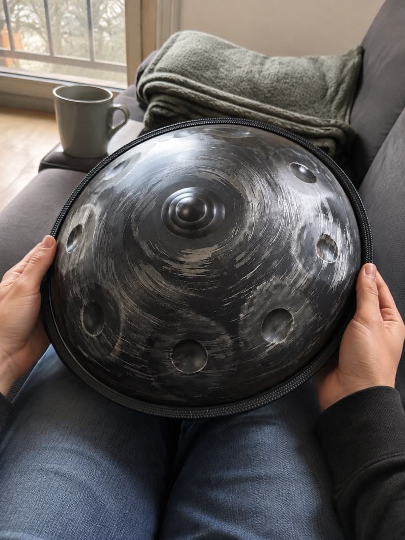 Customer photo review of Handpan Kurd D-Moll 10 Noten - nitrierter Stahl