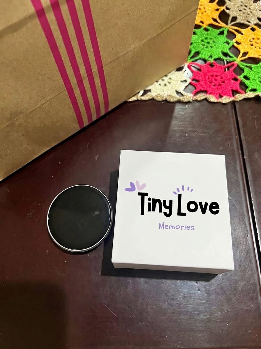 Customer photo review of TinyLove™ A primeira memória do teu bebé