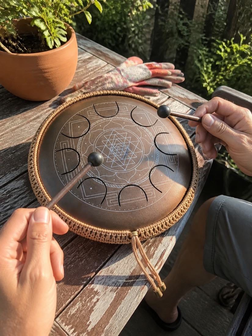 Customer photo review of Zungentrommel Enigma 8 Noten Meditation