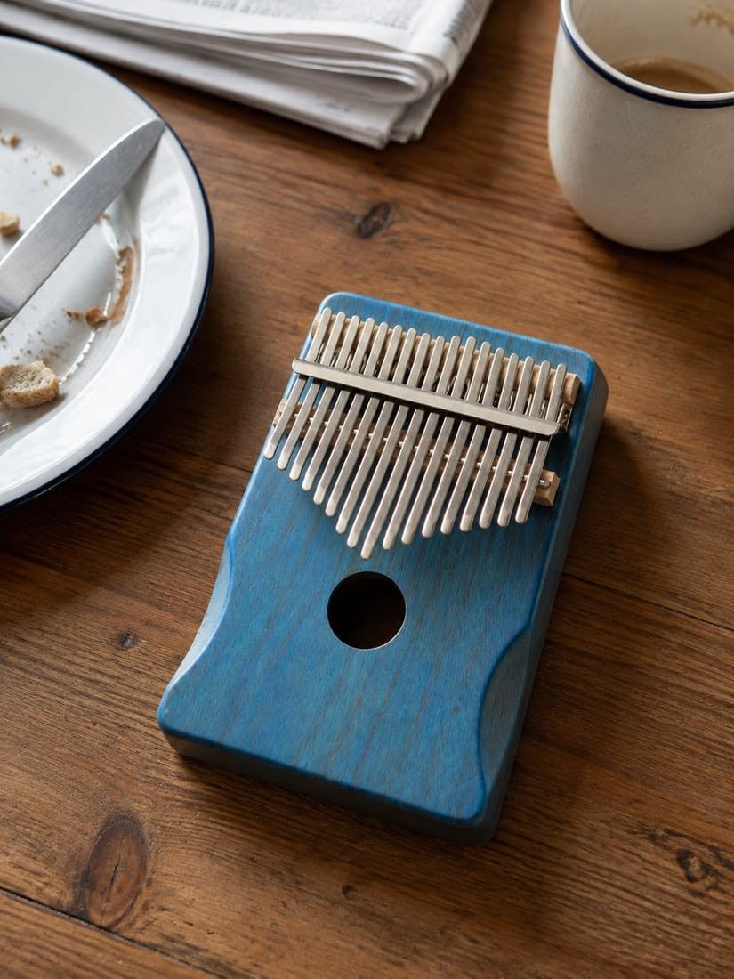 Customer photo review of Kalimba 17 Tasten - Akazienholz, für Musiktherapie