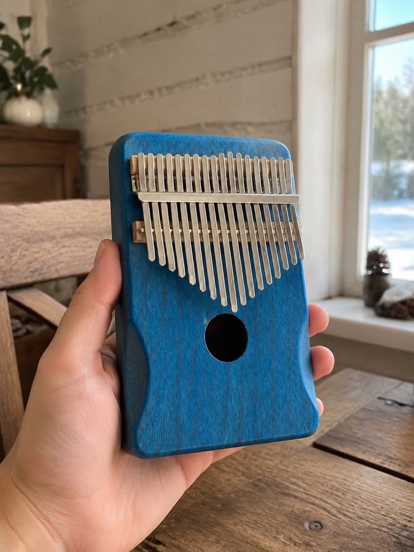 Customer photo review of Kalimba 17 Tasten - Akazienholz, für Musiktherapie
