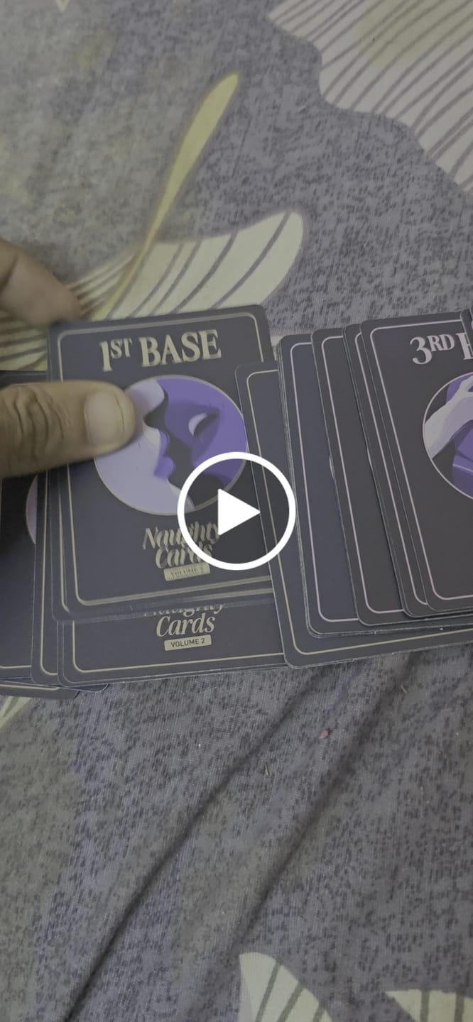 Customer video review of Naughty Cards Vol. 2