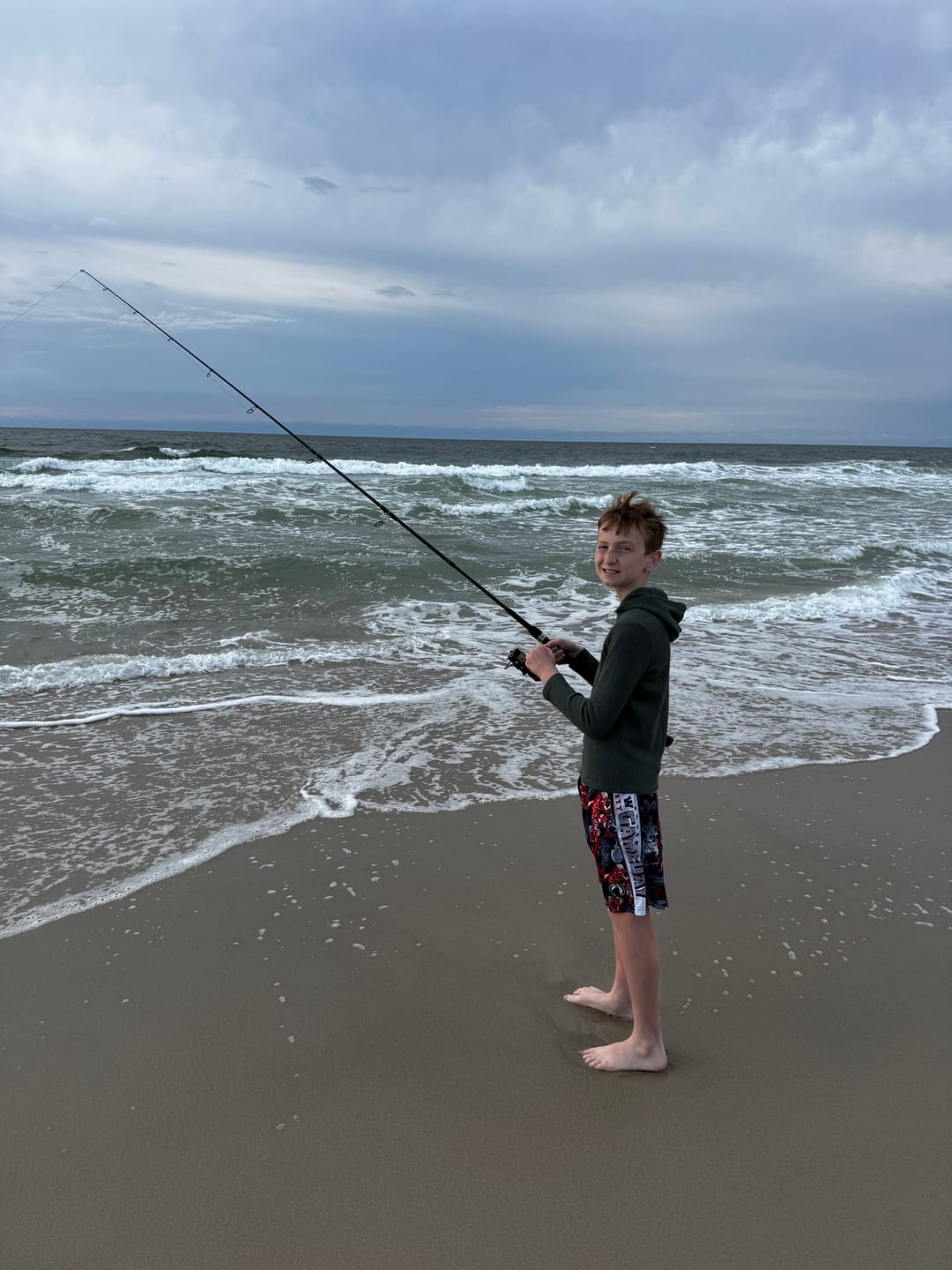 Customer photo review of Trophy II Surf Rod