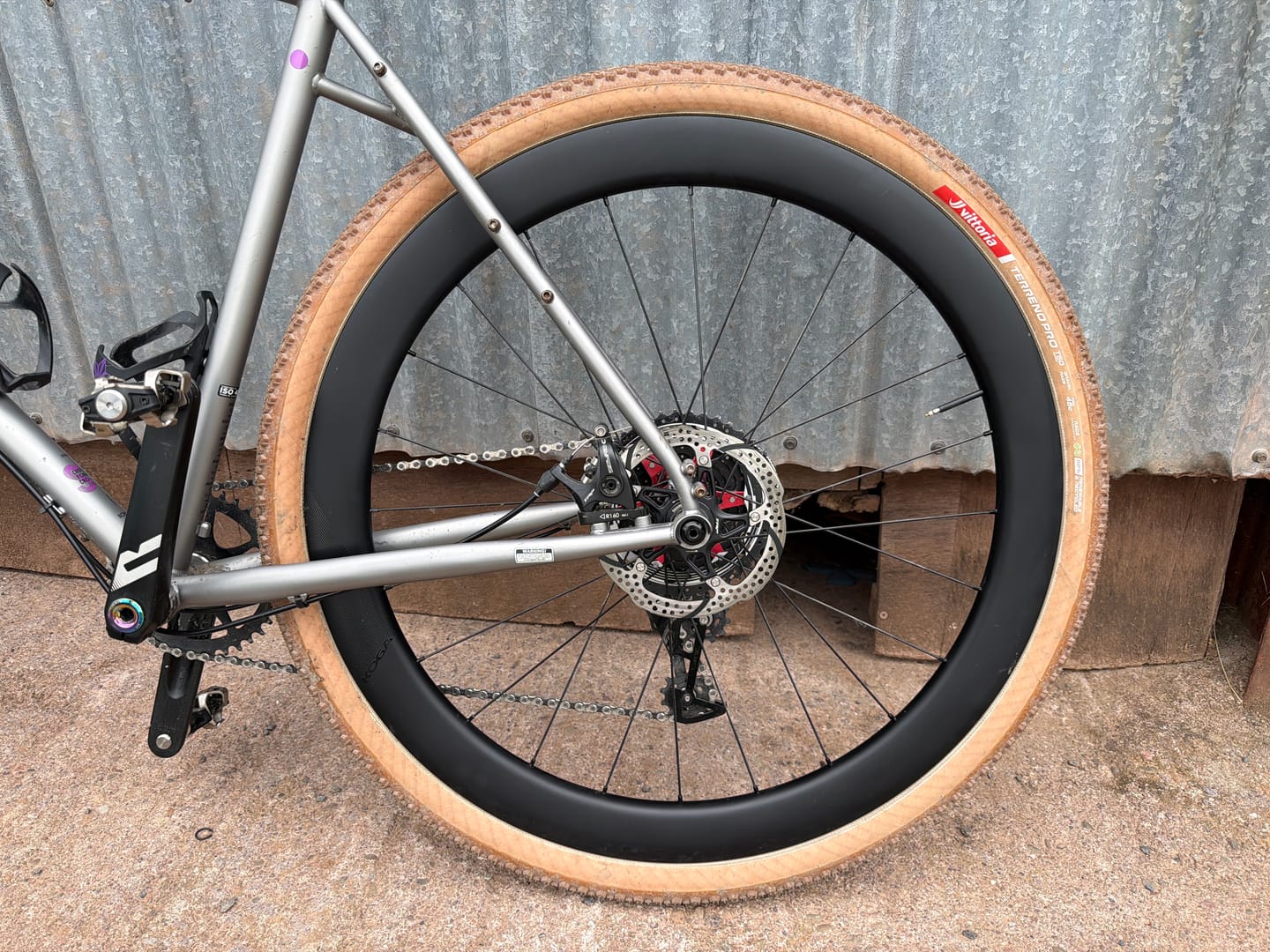 Customer photo review of Koga Kinsei 50mm Carbon Aero Road Disc Wheelset