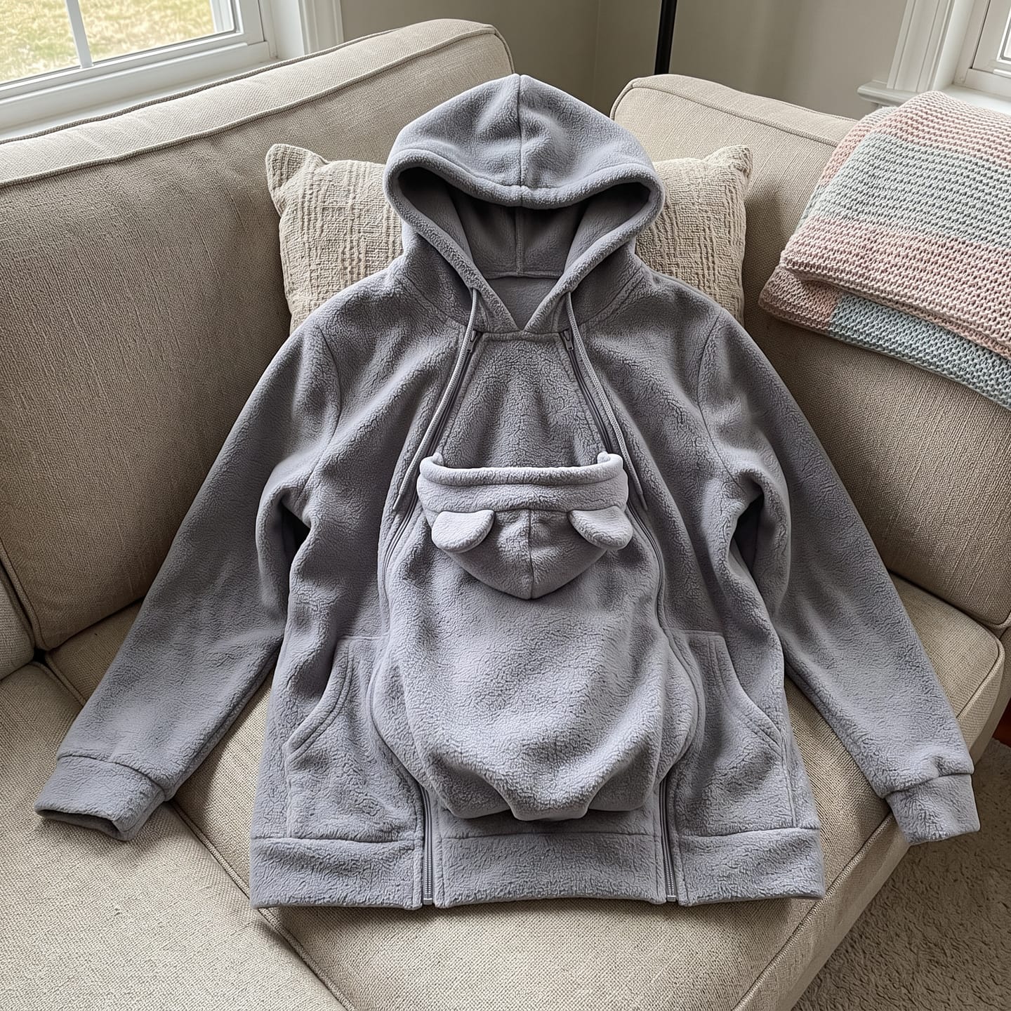 Customer photo review of Teddywrap — Sudadera Portabebés 2 en 1