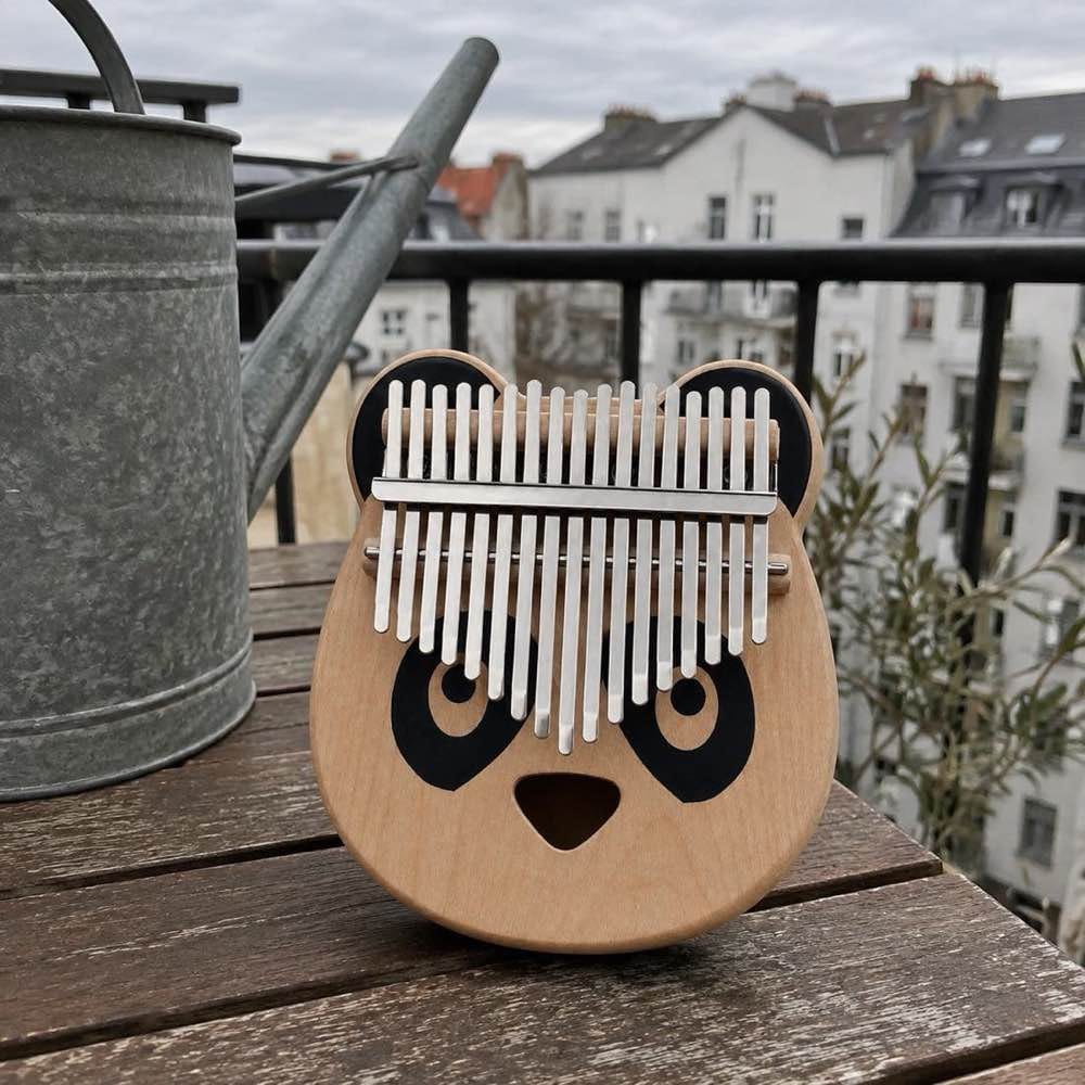 Customer photo review of Kalimba 17 Tasten - Ahornholz, Panda-Design