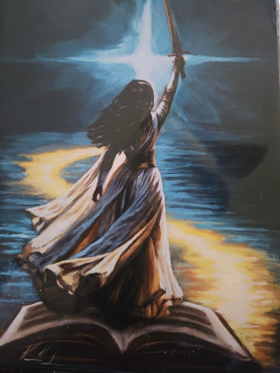 Customer photo review of Intimacy with God (Blue Background)