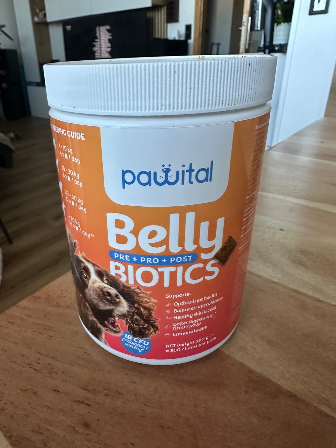 Customer photo review of Belly Biotics (360 priboljškov)