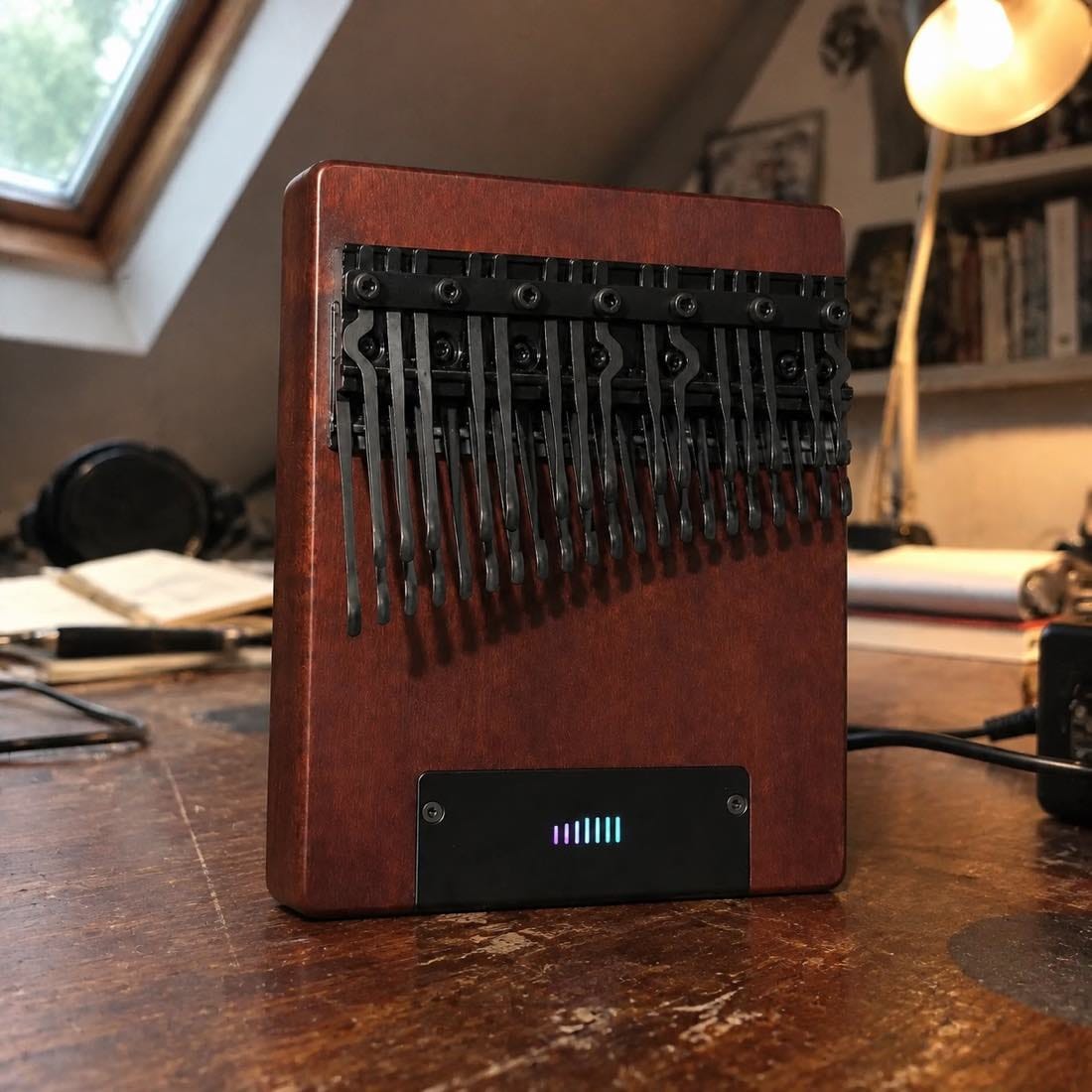 Customer photo review of Kalimba 36 Tasten - mit Tonabnehmer
