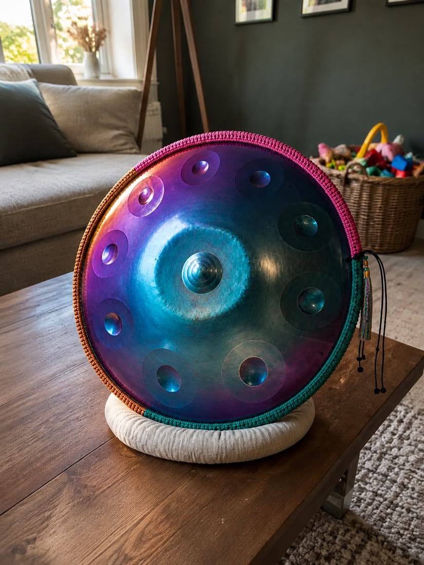Customer photo review of Handpan Kurd D-Moll 10 Noten - Infinity-Design