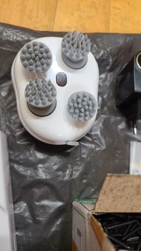 Customer photo review of Electric Hair & Scalp Massager
