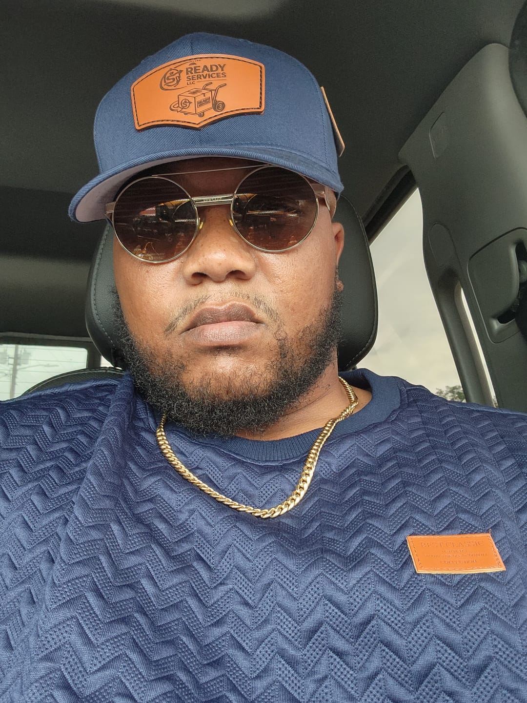 Customer photo review of (6 Pack) Custom Leather Patch Hats Wholesale