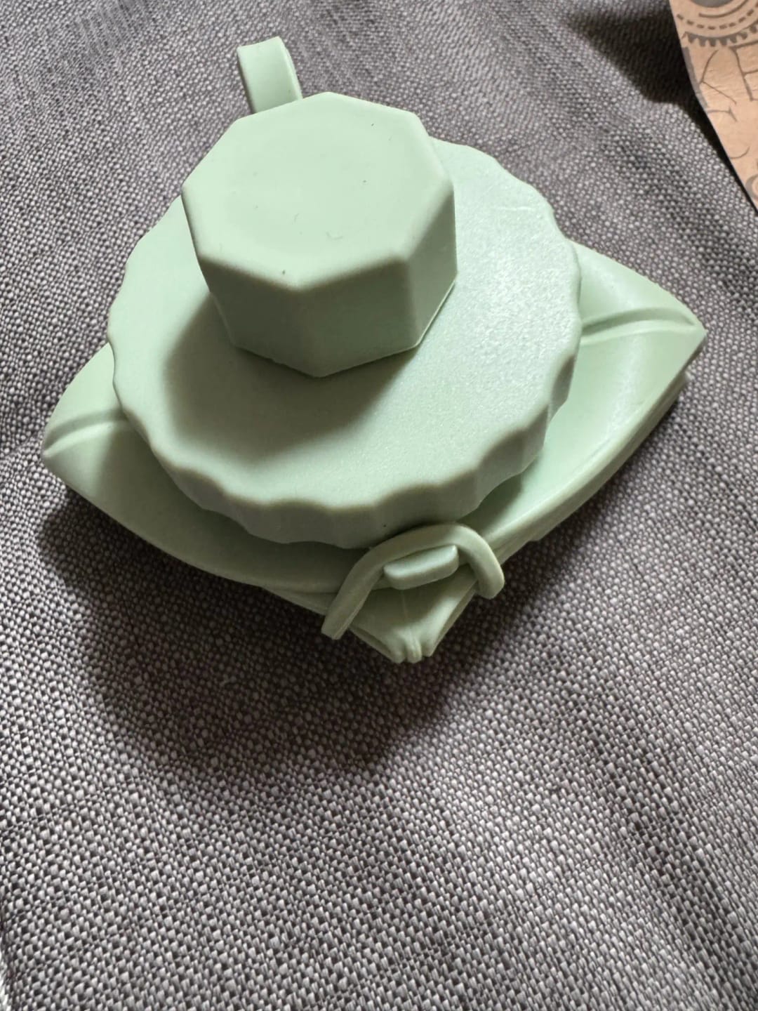 Customer photo review of Foldable Silicone Water Bottle