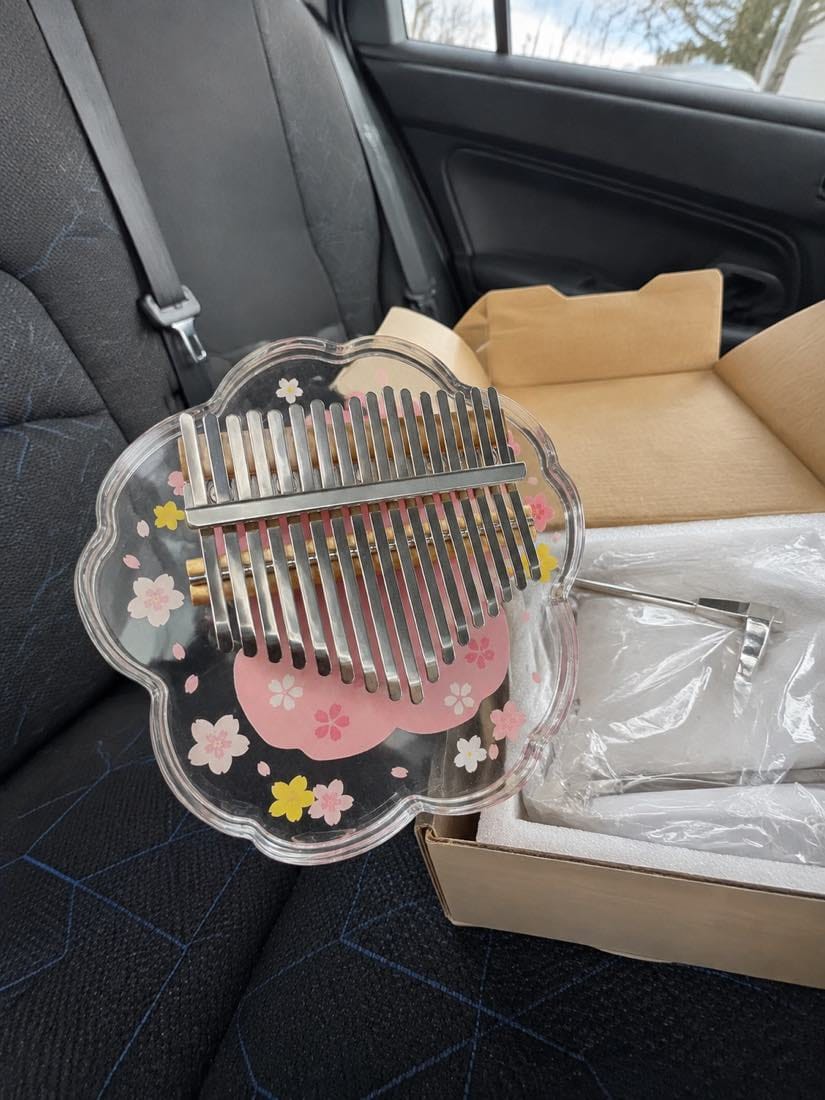 Customer photo review of Kalimba 17 Tasten - Acryl, Design-Edition