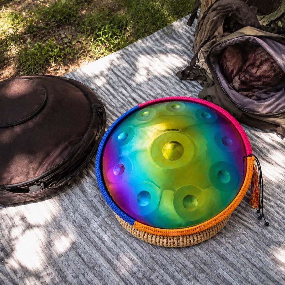 Customer photo review of Handpan Kurd D-Moll 10 Noten - Lebensbaum-Design