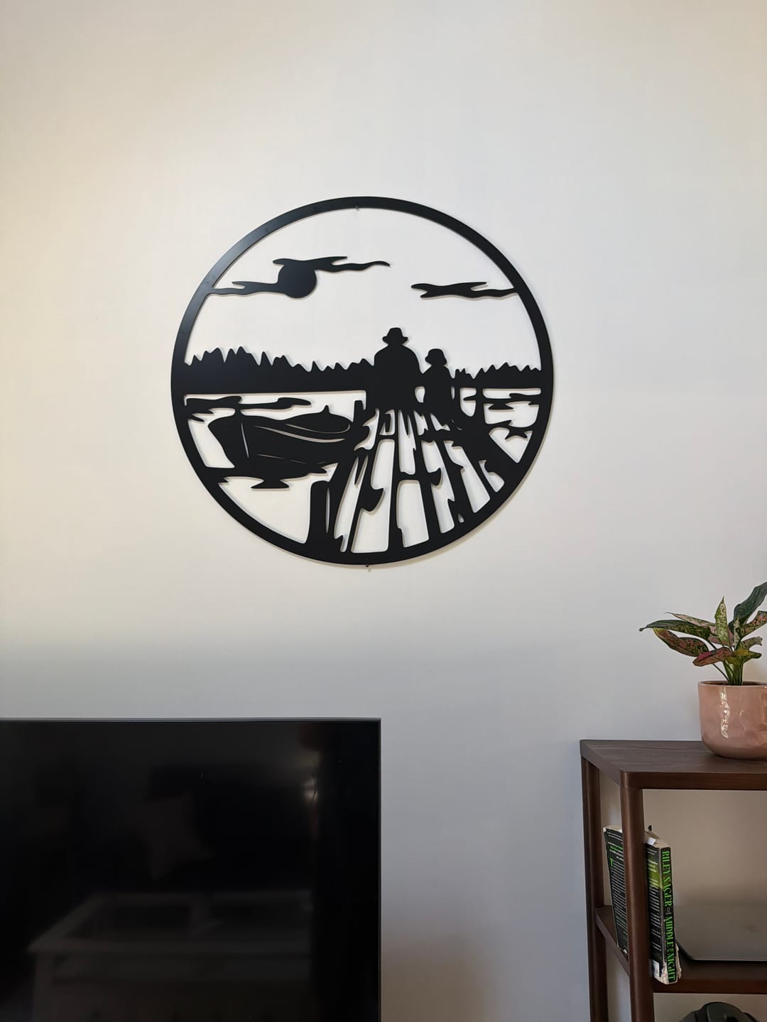 Customer photo review of Lakeside Retreat Wall Art