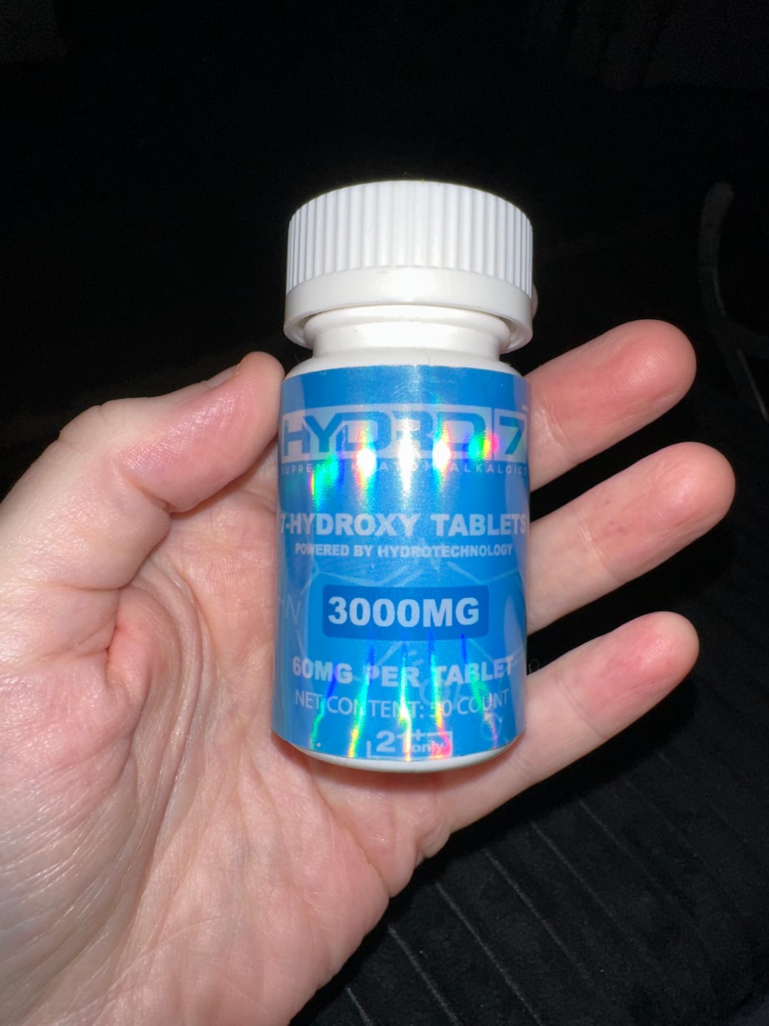Customer photo review of 7-OH Tablet - 20MG - (1 Count)
