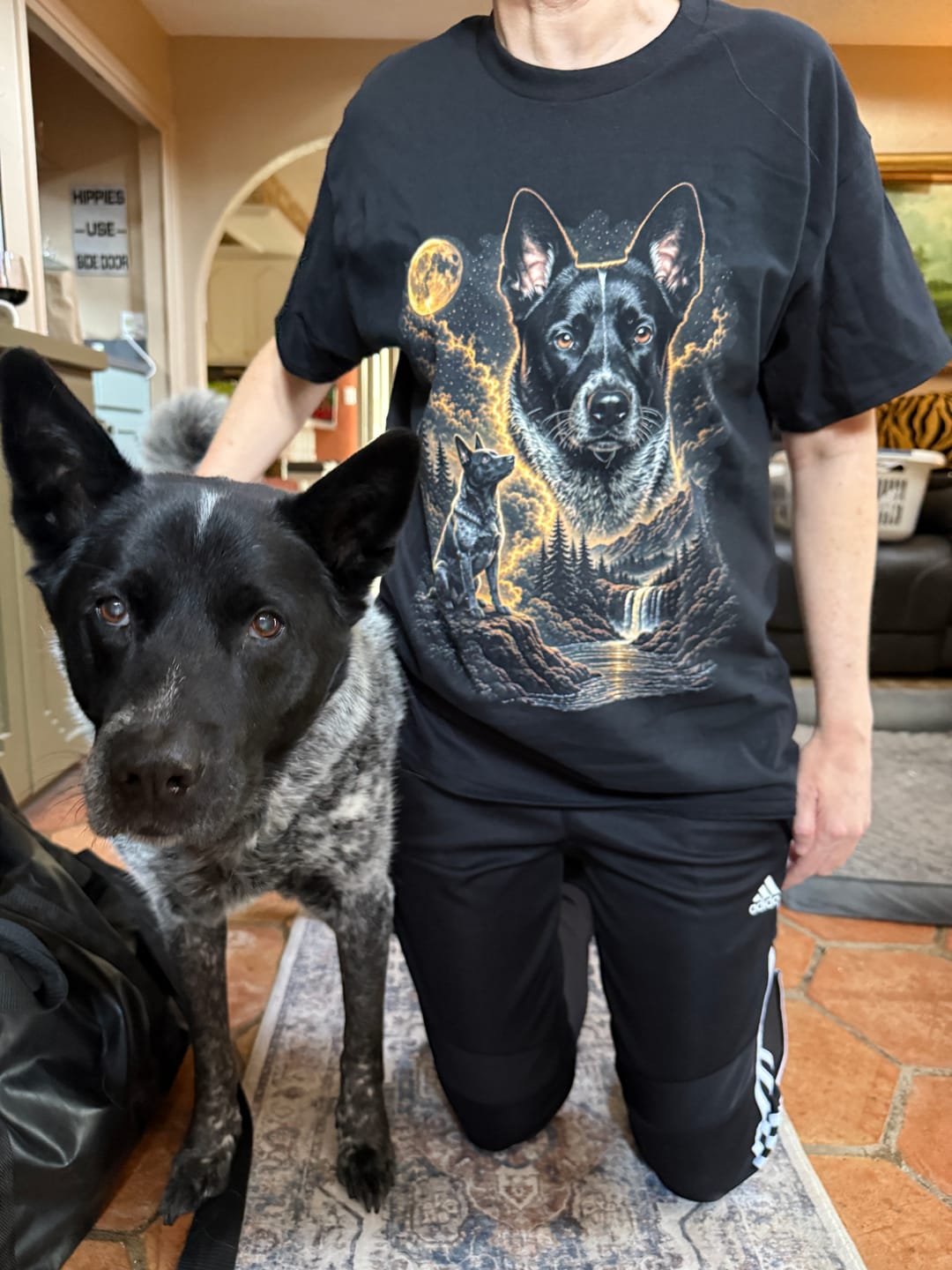 Customer photo review of Pet Art | Custom T-shirt